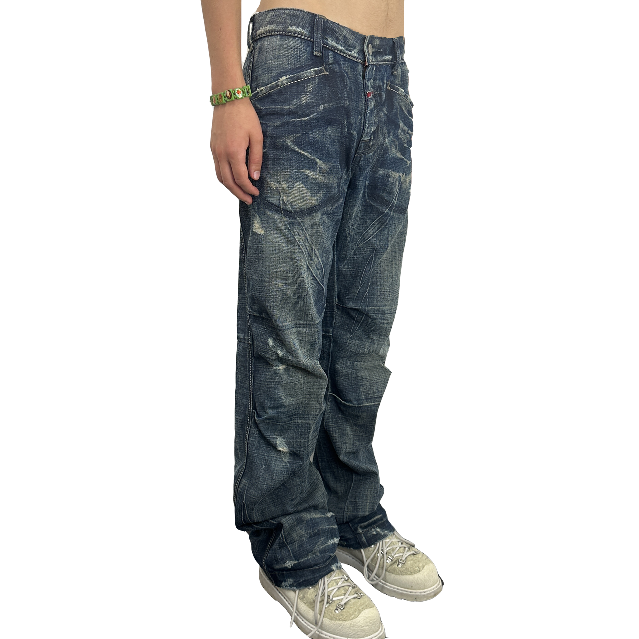 Weathered Jeans