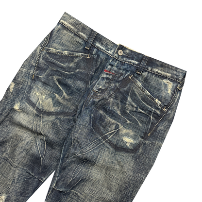 Weathered Jeans